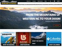 Tablet Screenshot of basecampcloseouts.com
